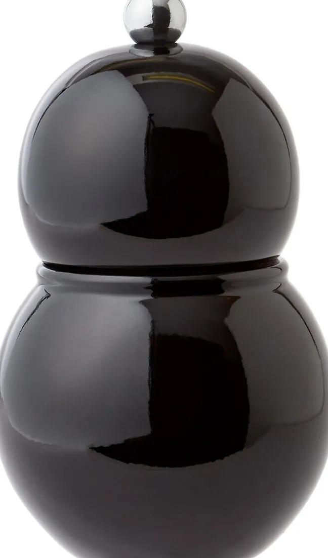 Addison Ross Salz- & Pfeffermühle Chubbie 12cm schwarz