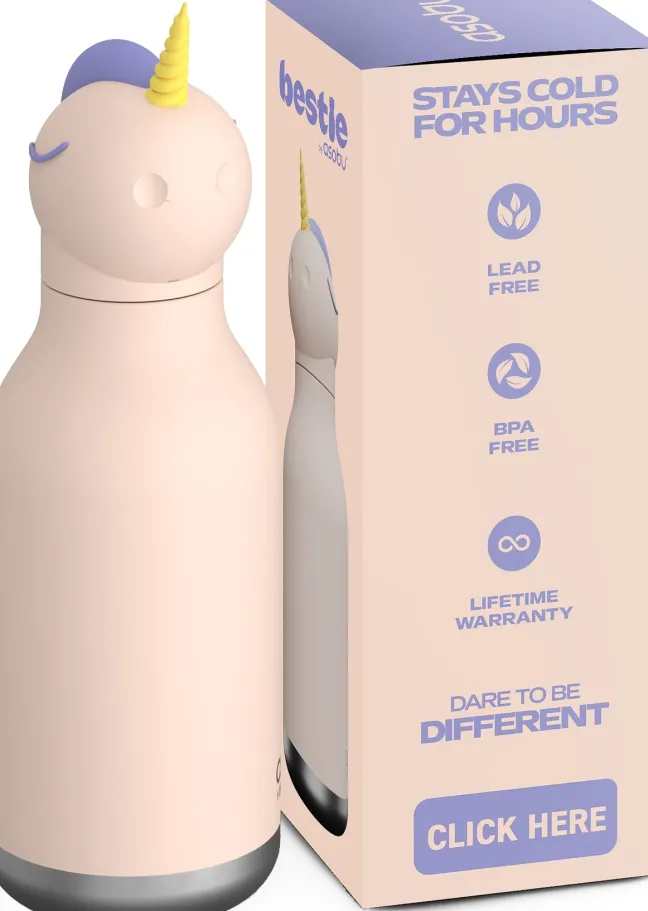 ASOBU® Bestie Trinkflasche 460ml Einhorn