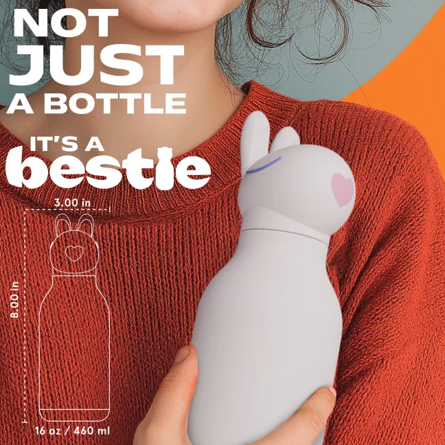 ASOBU® Bestie Trinkflasche 460ml Hase
