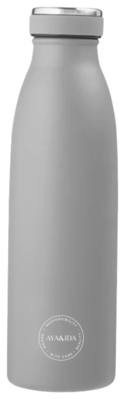 AYA&IDA Trinkflasche 500ml Light Grey