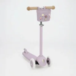 BANWOOD Pin & Ride Kinder-Lenkerkorb Lavender (für Laufrad, Roller & Fahrrad)
