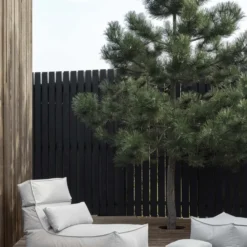 Blomus Outdoor Hocker STAY 60x60 cm Coal