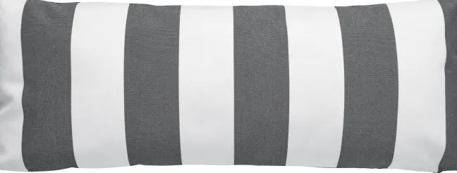 Blomus Outdoor-Kissen STAY 70x30 cm Lily White/Black