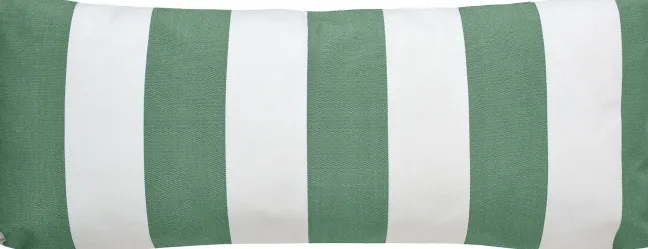 Blomus Outdoor-Kissen STAY 70x30 cm Lily White/Duck Green