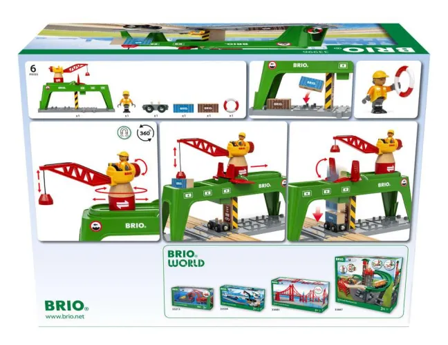 BRIO Bahn Verlade-Terminal 33996