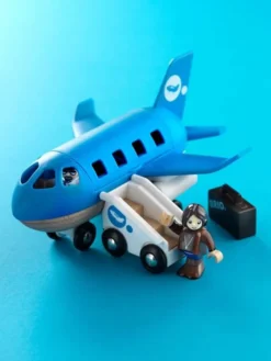 Brio Blaues Flugzeug 33306