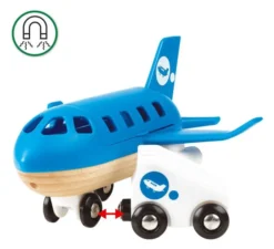 Brio Blaues Flugzeug 33306