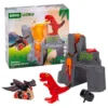 Brio Dinosaurier-Vulkan mit Ausbruchsfunktion 36092