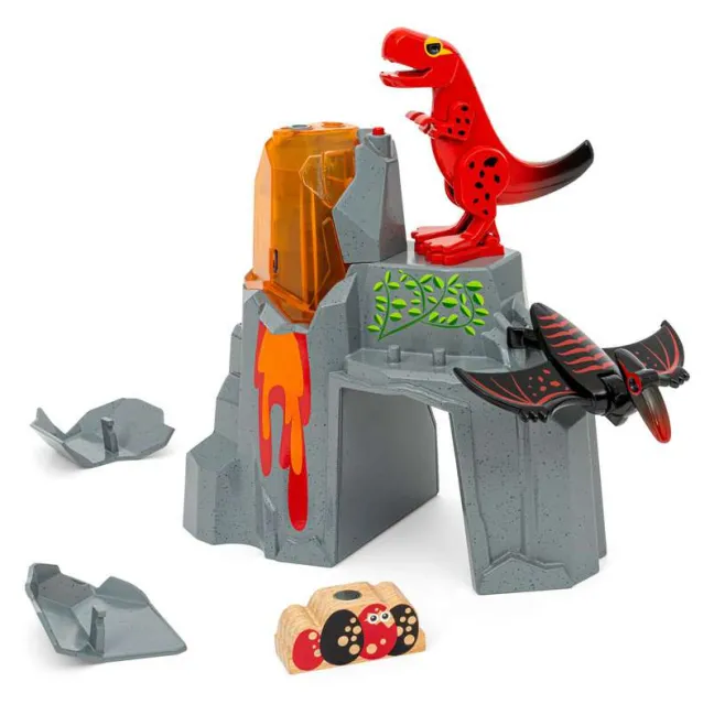 Brio Dinosaurier-Vulkan mit Ausbruchsfunktion 36092