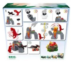 Brio Dinosaurier-Vulkan mit Ausbruchsfunktion 36092