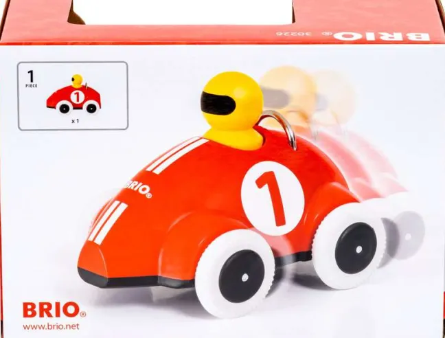 Brio Push & Go Rennwagen rot 30226