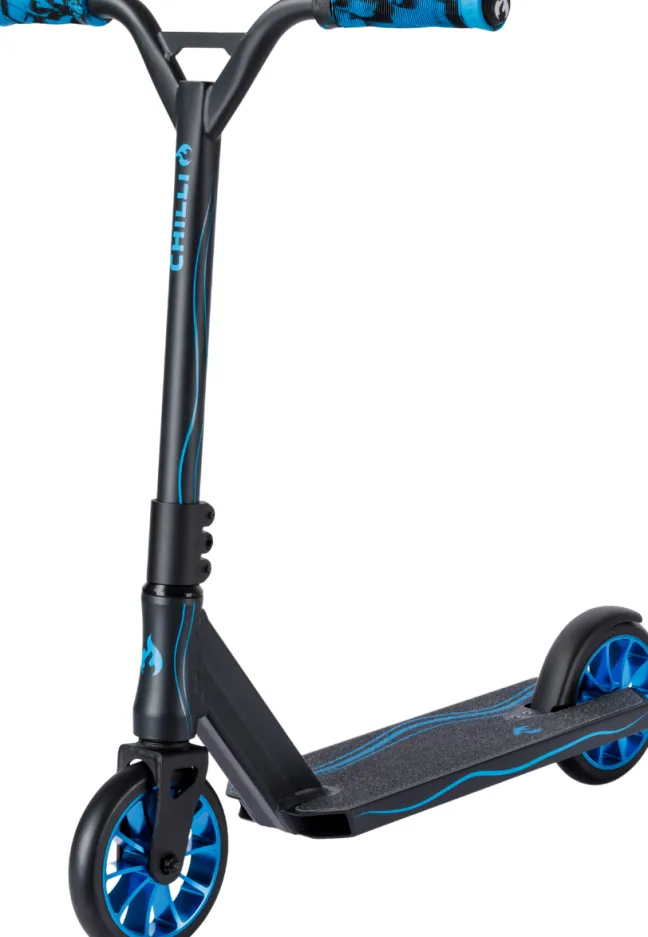 Chilli Scooter Wave Track S dunkelgrau/blau