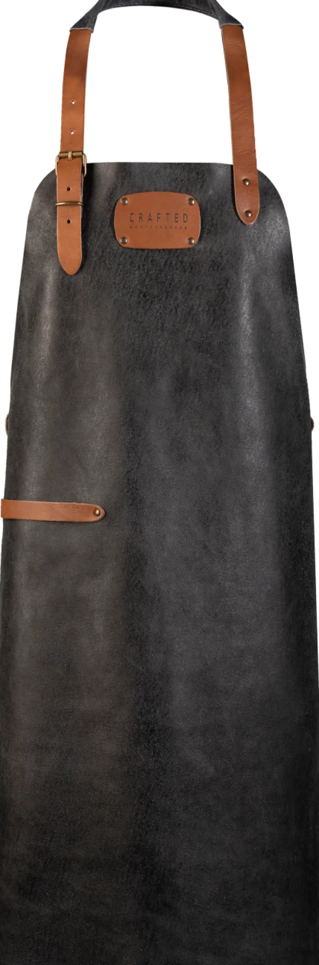 Crafted Lederschürze Rustic Apron schwarz 100109 Sale
