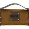 Crafted Messerrolle aus Leder mit 7 Taschen beige