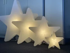 DecoTrend Sterntaler Abendstern Ø40cm mit Farbwechsel und Fernbedienung