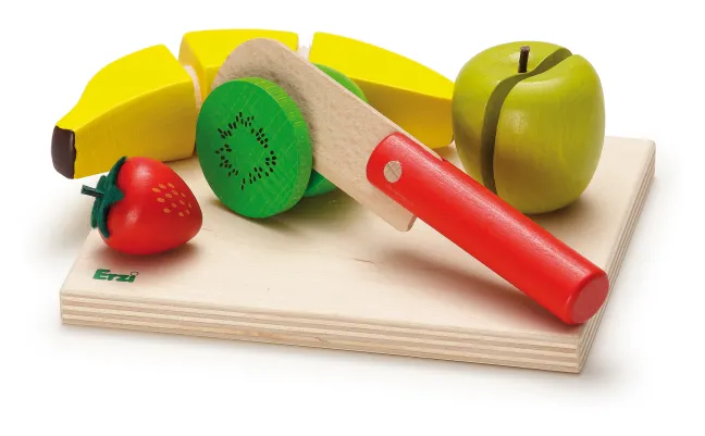 Erzi Kaufladenzubehör Schneidset Obstsalat 28206