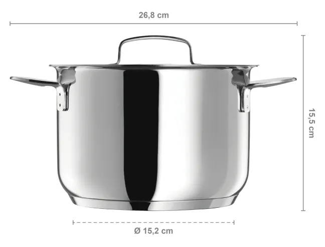 FISKARS All Steel Kasserolle 3L Sale