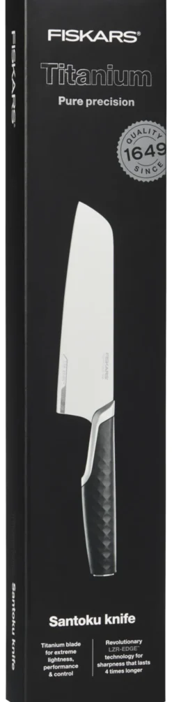 FISKARS Titanium Santokumesser Sale