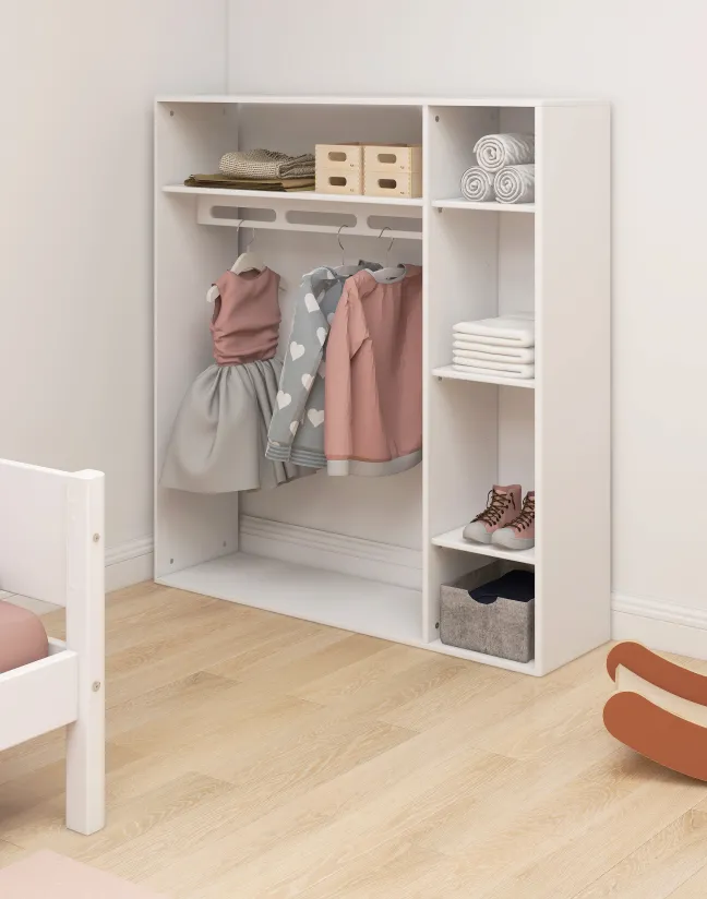 FLEXA Roomie offener Kleiderschrank weiß