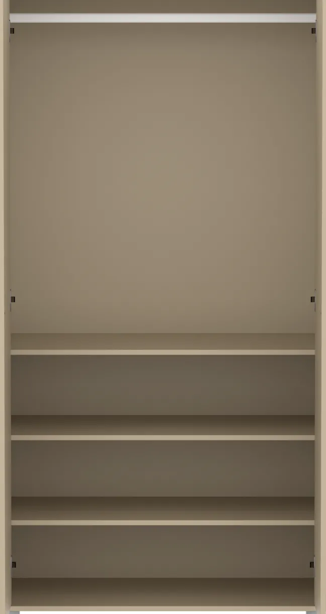 FLEXA Saga Kleiderschrank mit 2 Türen oat