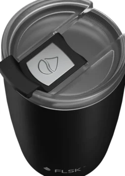 FLSK CUP Coffee to go Becher 350 ml schwarz
