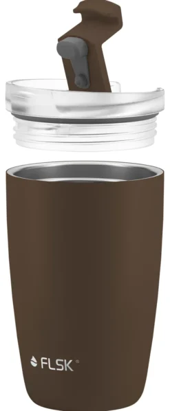 FLSK CUP Coffee to go Becher 350ml Chocolate