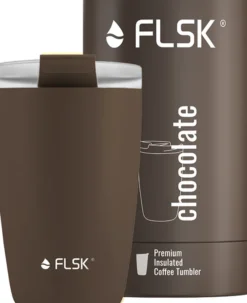 FLSK CUP Coffee to go Becher 350ml Chocolate
