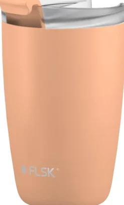 FLSK CUP Coffee to go Becher 350ml peach