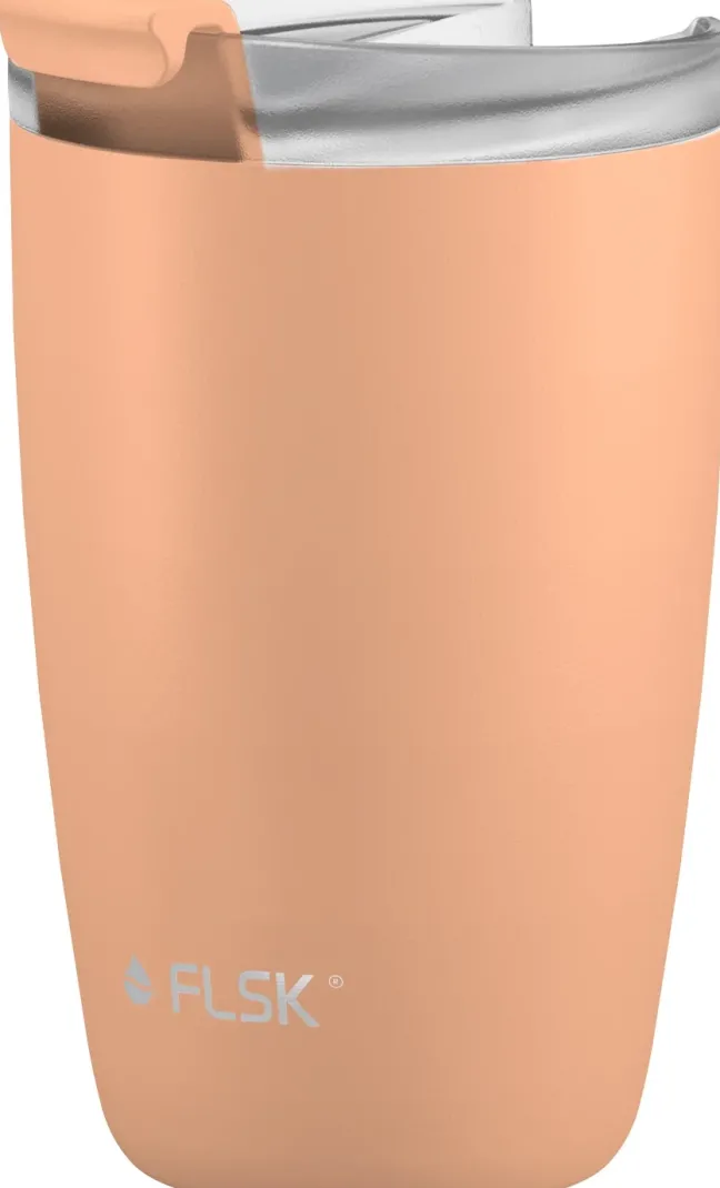 FLSK CUP Coffee to go Becher 350ml peach