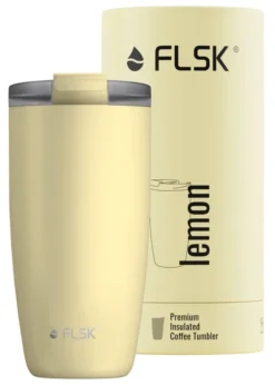 FLSK CUP Coffee to go Becher 500ml lemon