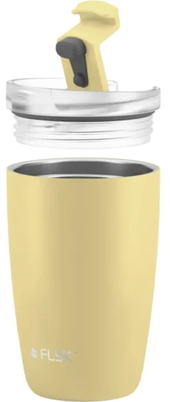 FLSK CUP Coffee to go Becher 350ml lemon