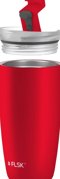 FLSK CUP Coffee to go Becher 500ml Red