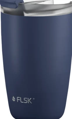 FLSK CUP Coffee to go Becher 350 ml dunkelblau