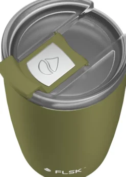 FLSK CUP Coffee to go Becher 350ml Olive