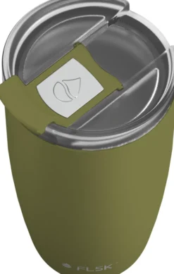 FLSK CUP Coffee to go Becher 500ml Olive