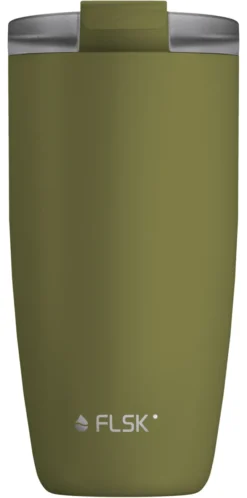 FLSK CUP Coffee to go Becher 500ml Olive