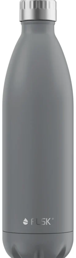 FLSK Isolierflasche 1000 ml grau