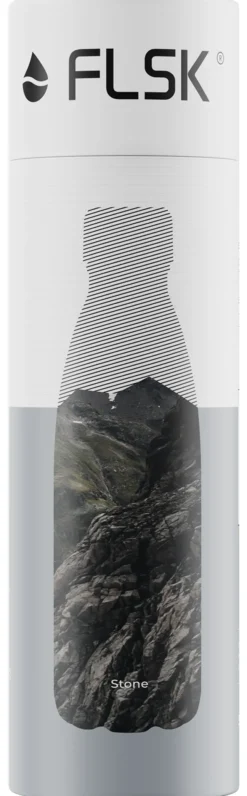 FLSK Isolierflasche 500 ml grau