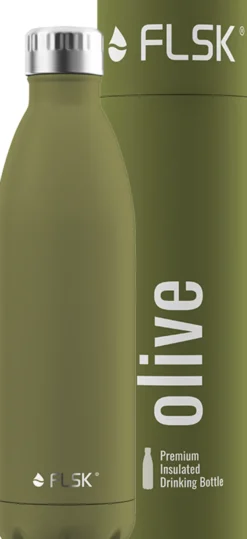 FLSK Isolierflasche 750ml Olive