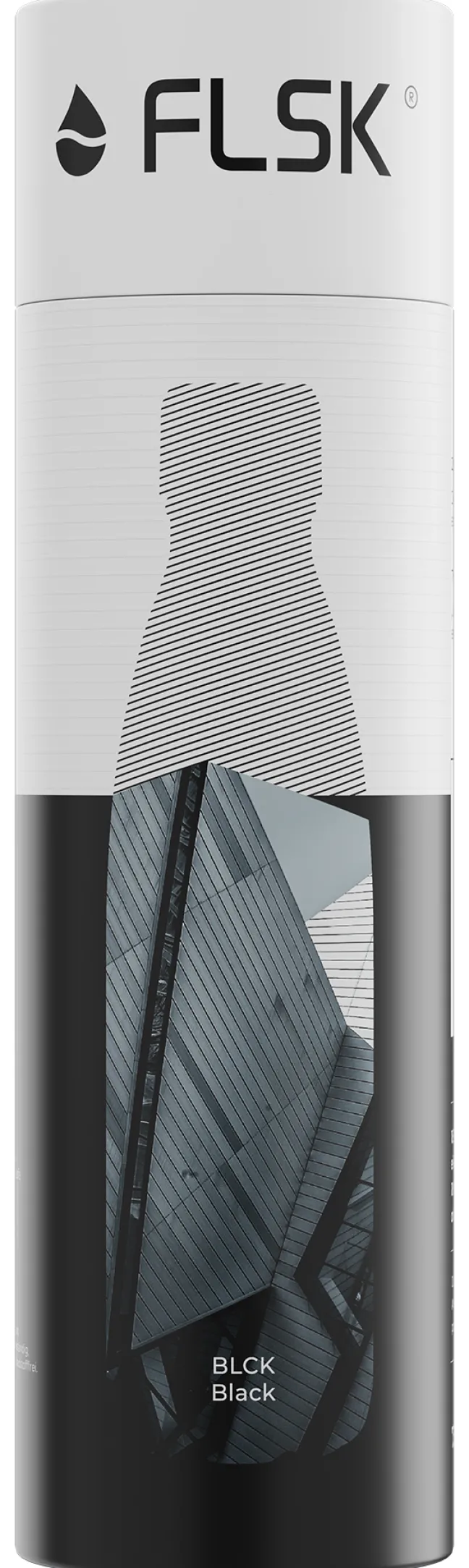 FLSK Isolierflasche 750 ml schwarz