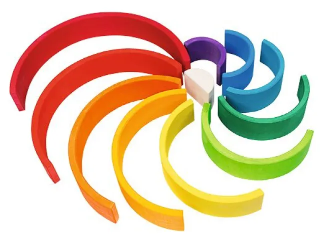 Goki Bausteine Regenbogen