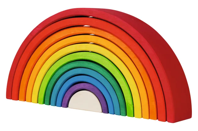 Goki Bausteine Regenbogen