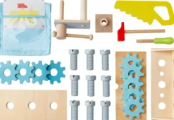 Haba Creative Play 3 in 1 Spielküche, Kaufladen & Werkstatt