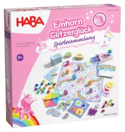 Haba Einhorn Glitzerglück - Spielesammlung 2012231001