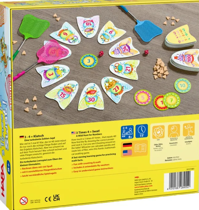 Haba Geschicklichkeitsspiel 3x4=Klatsch DE 2012173001