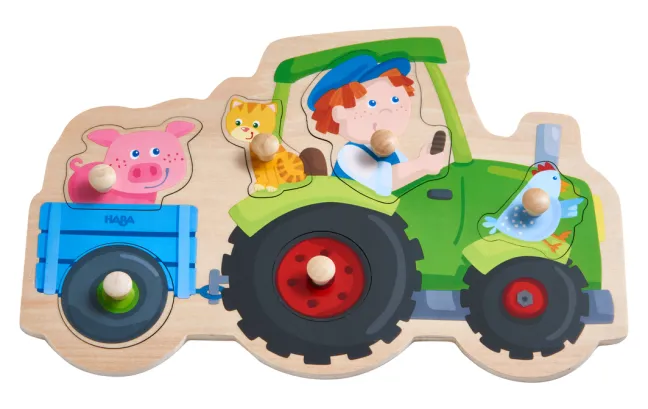 Haba Greifpuzzle Lustige Traktorfahrt 305550