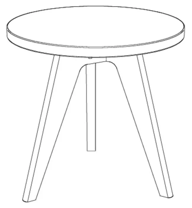 Hasena Circo Nachttisch 52cm Nussbaum geölt
