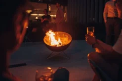 Höfats BOWL 70 Feuerschale mit Sternfuß