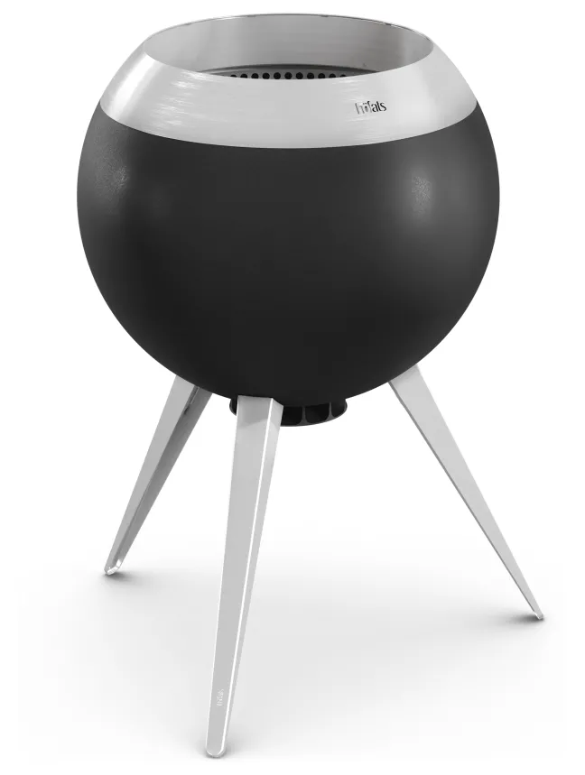 Höfats MOON 55 Feuerkorb mit hohem und niedrigem Fuß