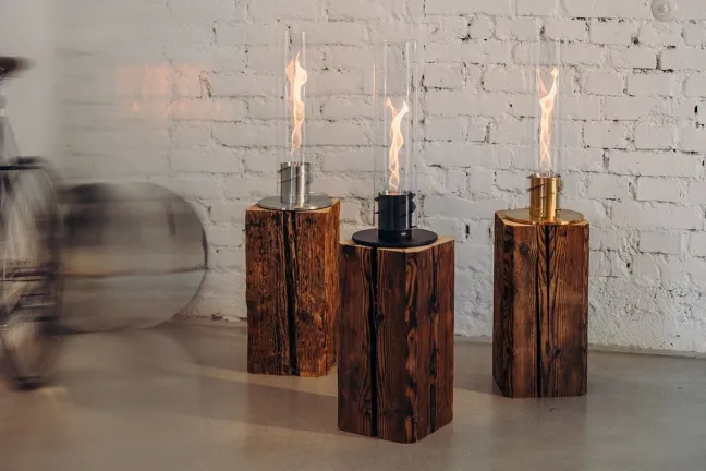 Höfats SPIN 1200 Tischfeuer gold